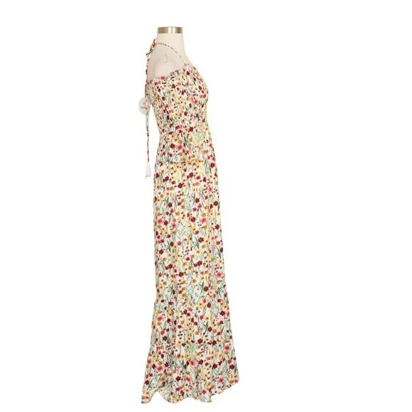 Lost + Wander Floral Maxi Renee Dress S - Picture 3 of 7